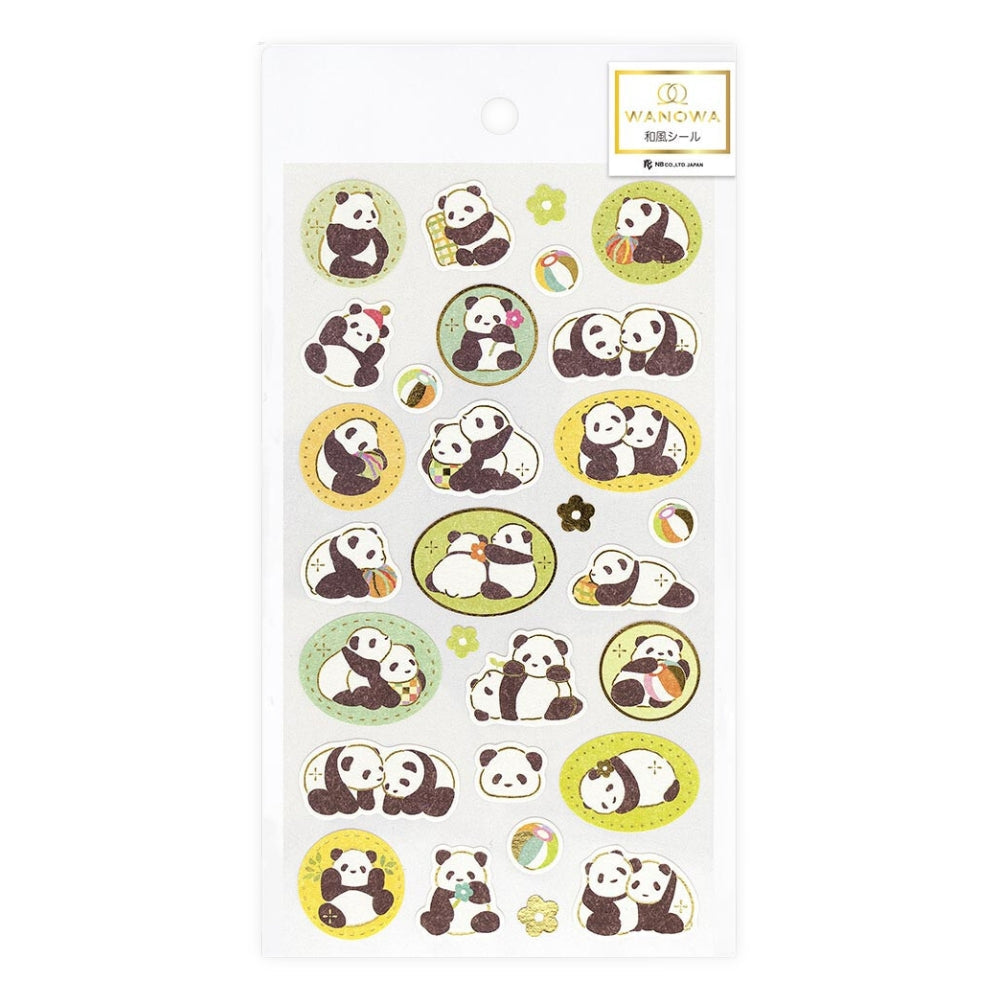 Japanse Pandastickers