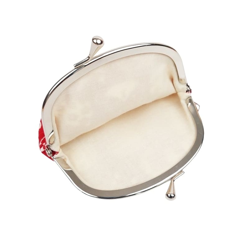 Japanse Portemonnee – Gamaguchi Neko Rood