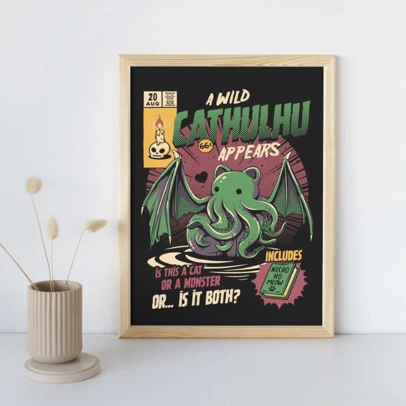 Japanse Poster - Cathulhu A3