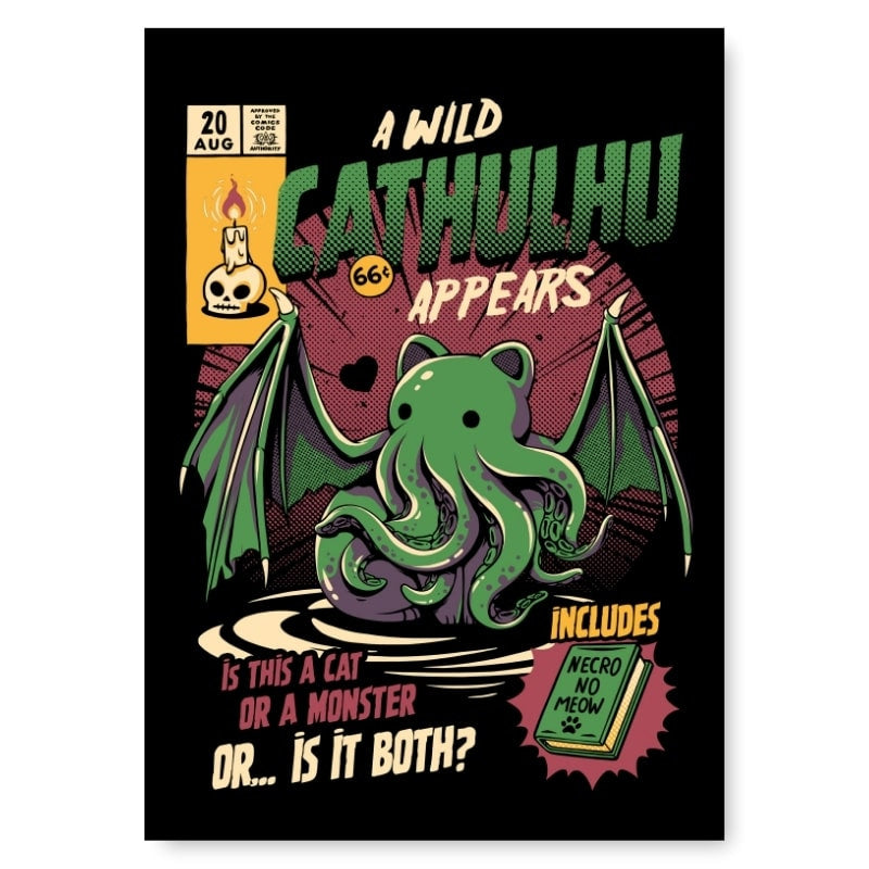Japanse Poster - Cathulhu A3