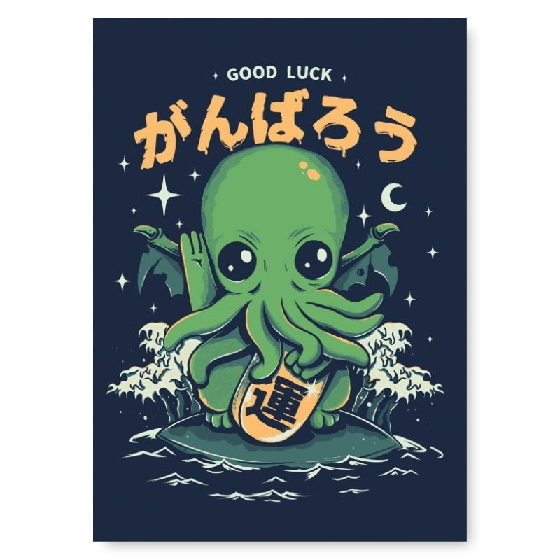Japanse Poster - Good Luck A3