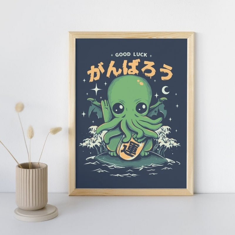 Japanse Poster - Good Luck A3