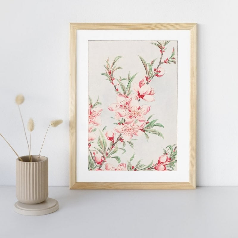 Japanse Prent - Peach Blossom A3