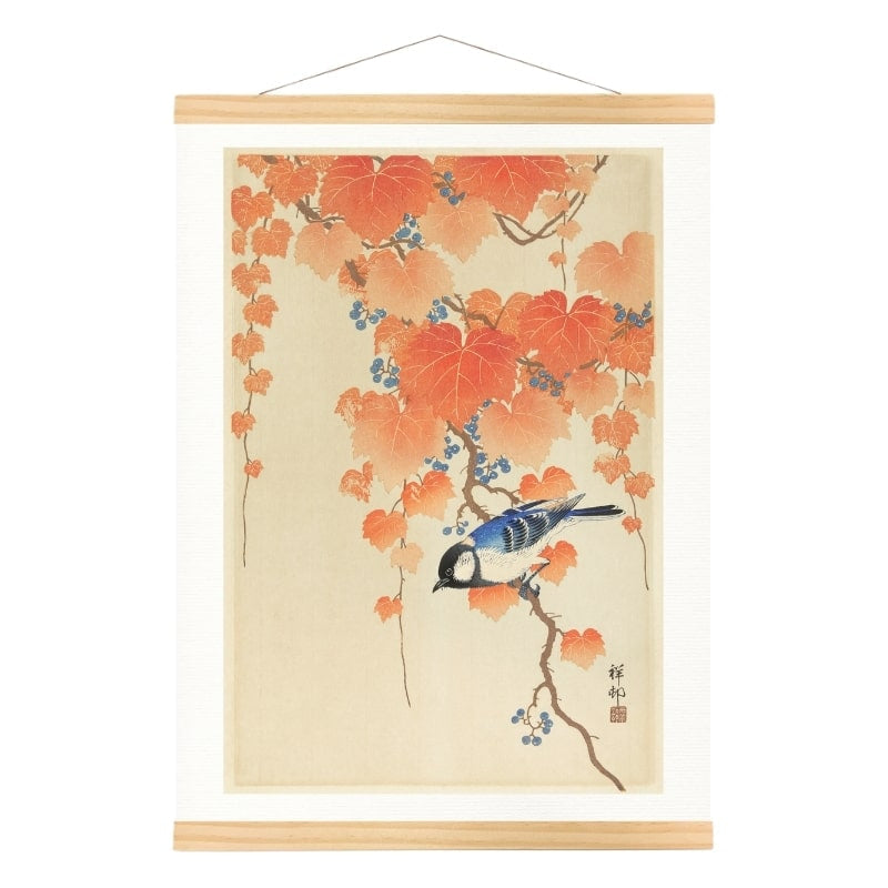 Japanse Prent - Pimpelmees A3