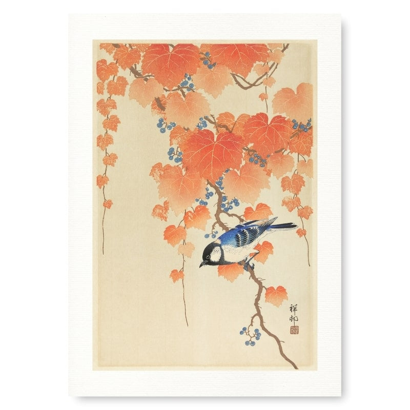 Japanse Prent - Pimpelmees A3