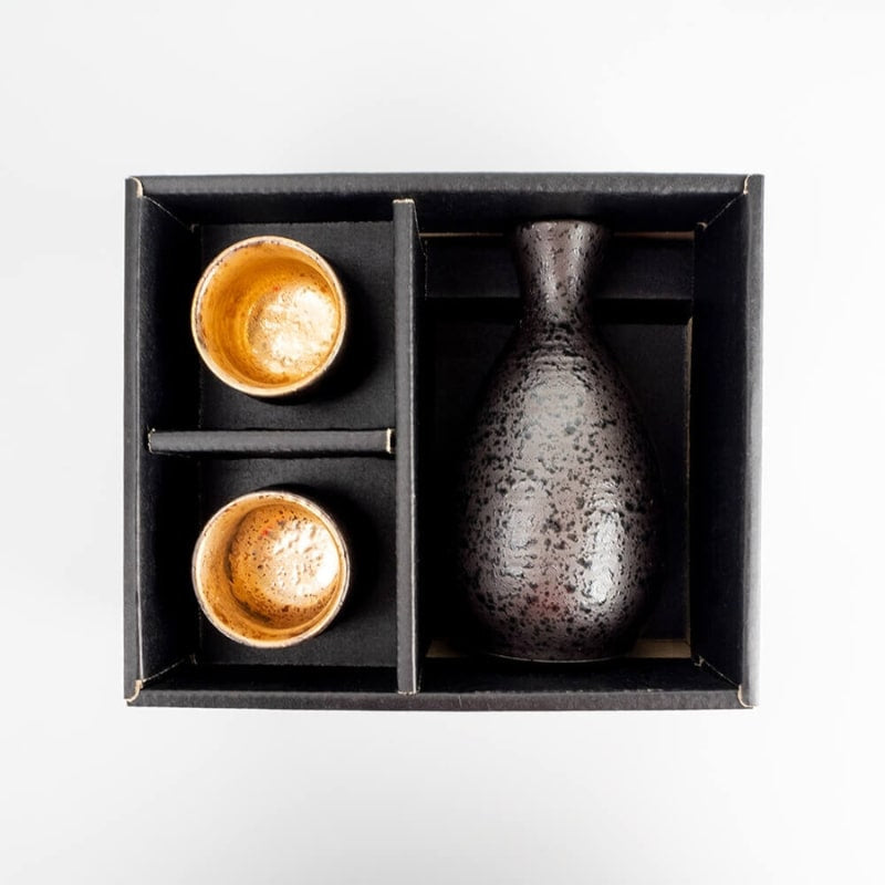 Japanse Sake Set - Goud