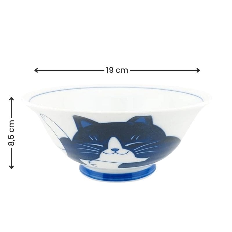 Japanse Schaal - Blauwe Kat