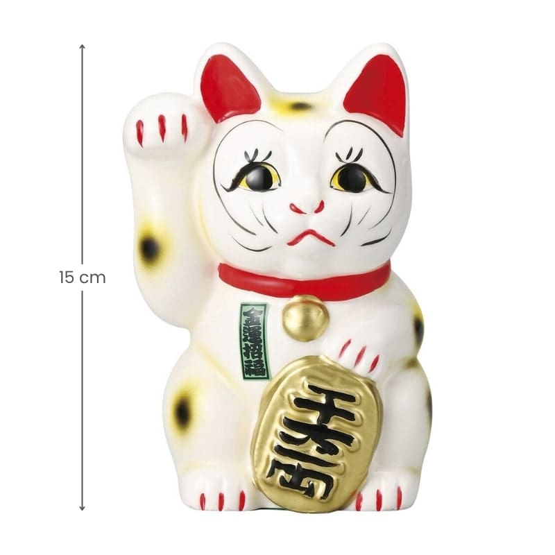 Japanse Seto Maneki Neko - 15 cm
