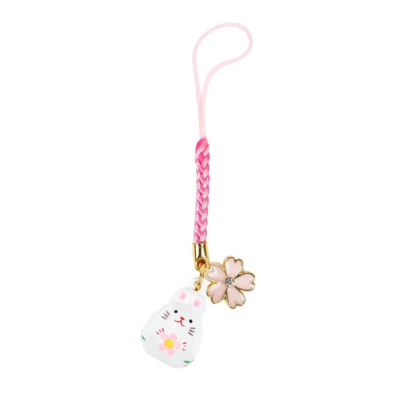 Japanse Sleutelhanger - Konijn en Sakura