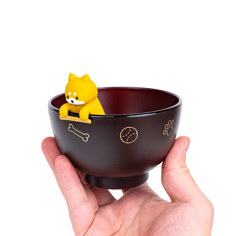 Japanse Soepkom & Eetstokjeshouder - Shiba Inu