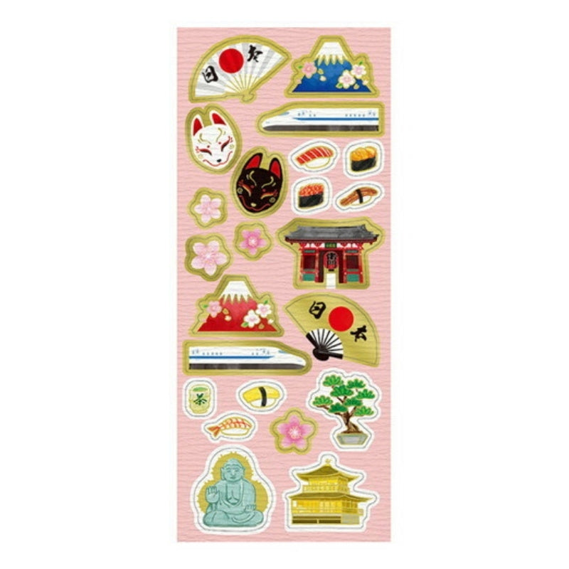 Japanse Stickers – Reis naar Japan