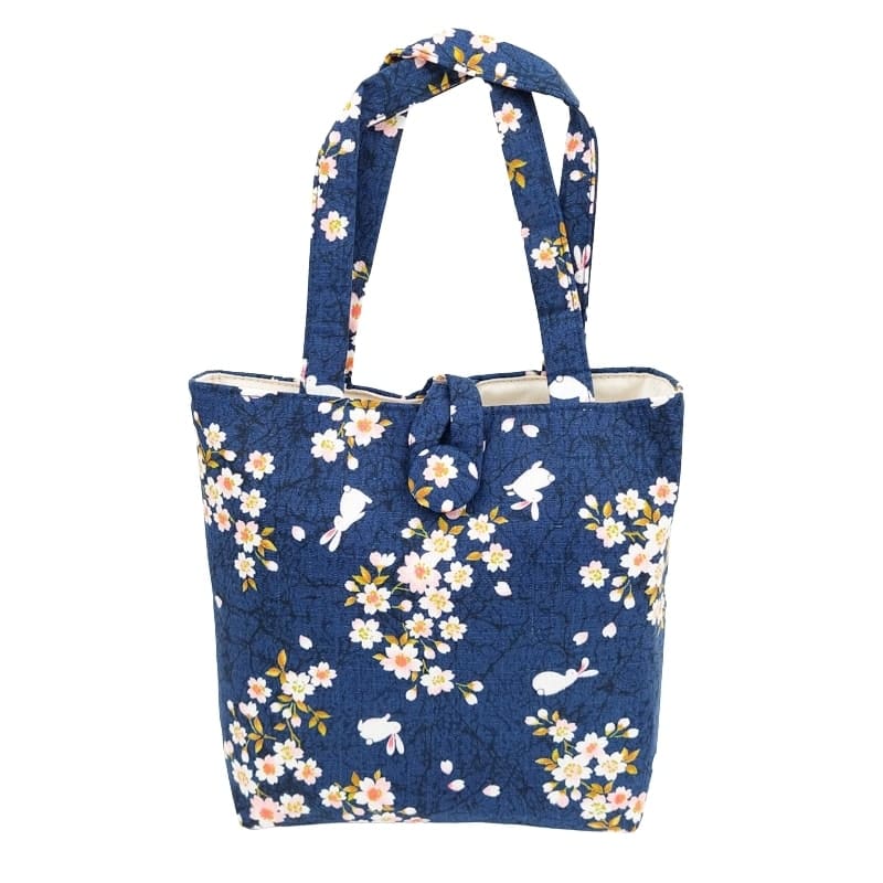 Japanse Tas – Usagi Sakura Blauw