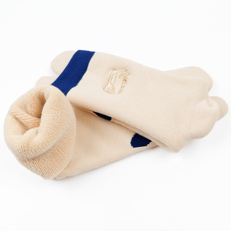 Japanse Teenslipper Sokken - Beige EU 37-42