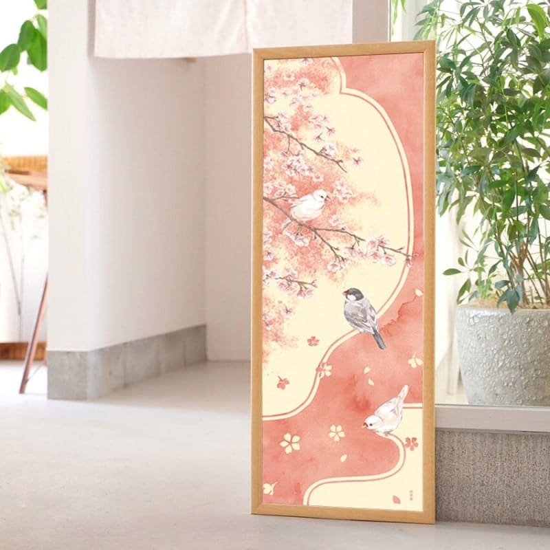 Japanse Tenugui - Haru Tori