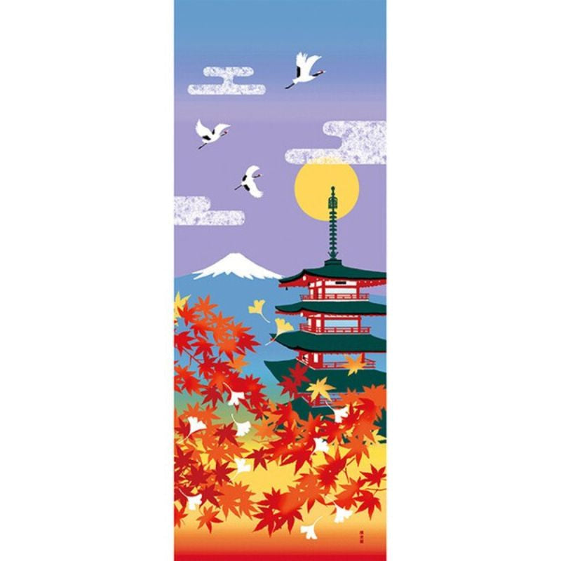 Japanse Tenugui - Herfst