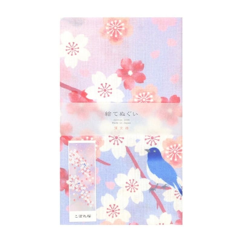 Japanse Tenugui - Sakura Ame