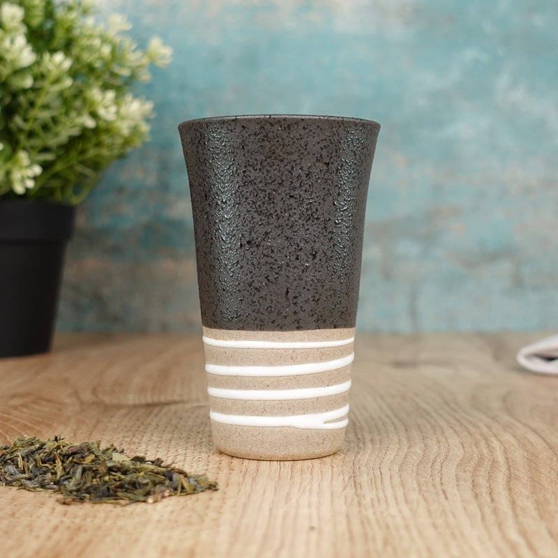 Japanse Terracotta Beker - Zwart