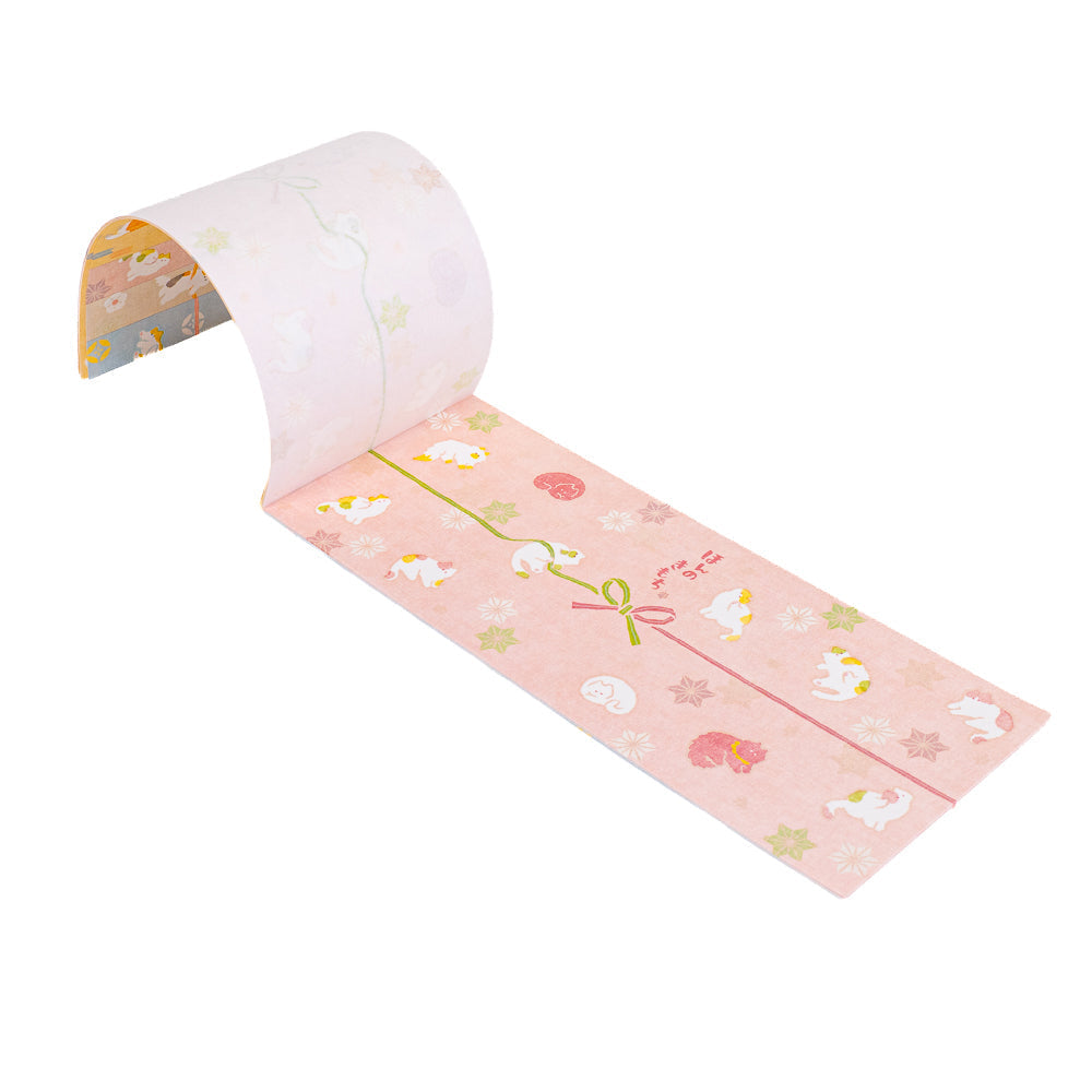 Japanse Washi Cadeaubanden - Nyanko Katten