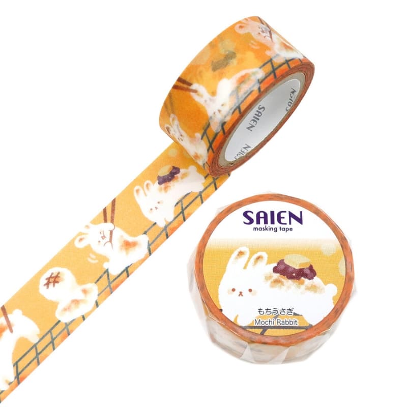 Japanse Washi Tape – Mochi Konijn
