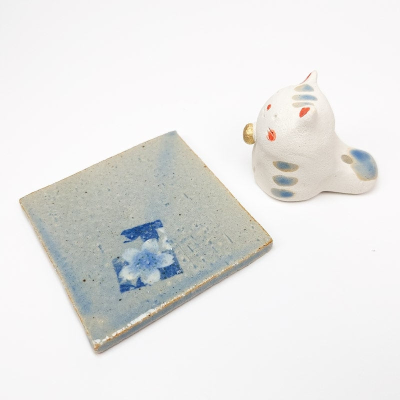 Japanse Wierookhouder - Kat