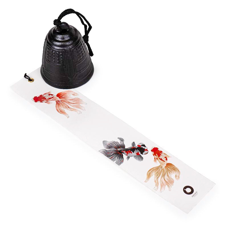Japanse Windgong Fūrin – Bonshō Boeddhistische Klok & Kingyo