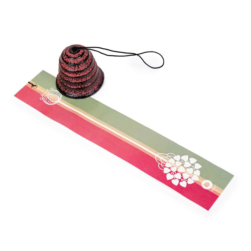 Japanse Windgong Fūrin – Hamon Gietijzer Roze