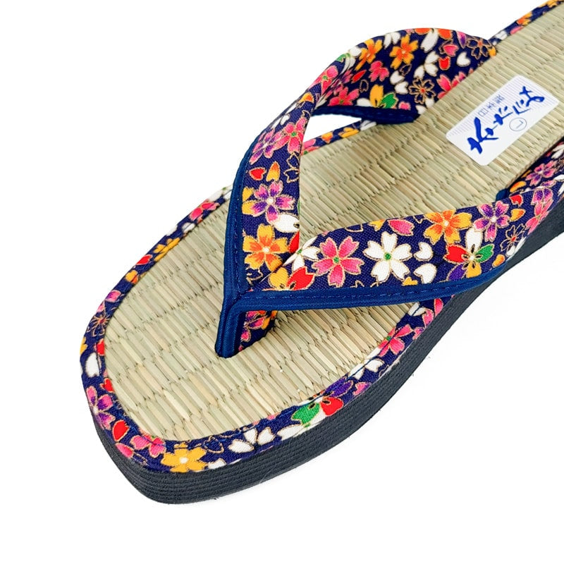 Japanse Zori Slippers - Sakura Blauw EU 35 - 37