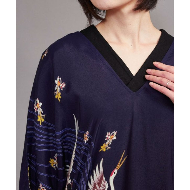 Jurk Met Kraanvogels