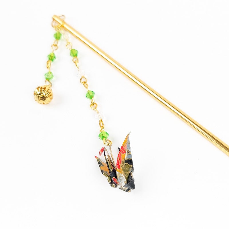 Origami Japanse Kanzashi Zwart