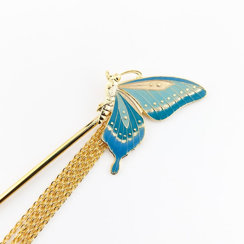 Japanse vlinder Kanzashi