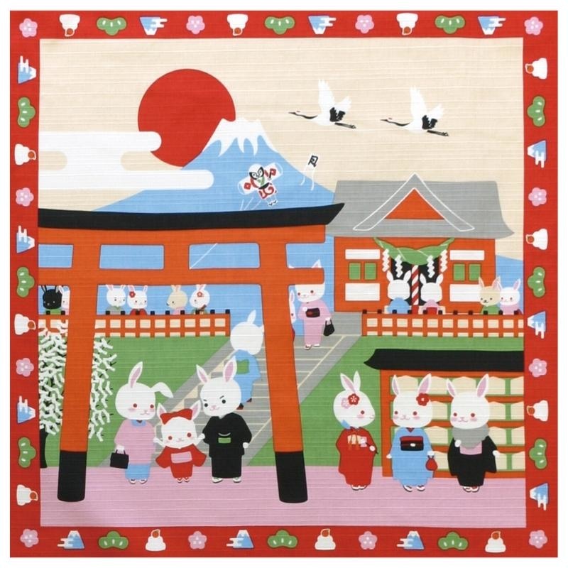 Kawaii Furoshiki Doek - 50x50 cm