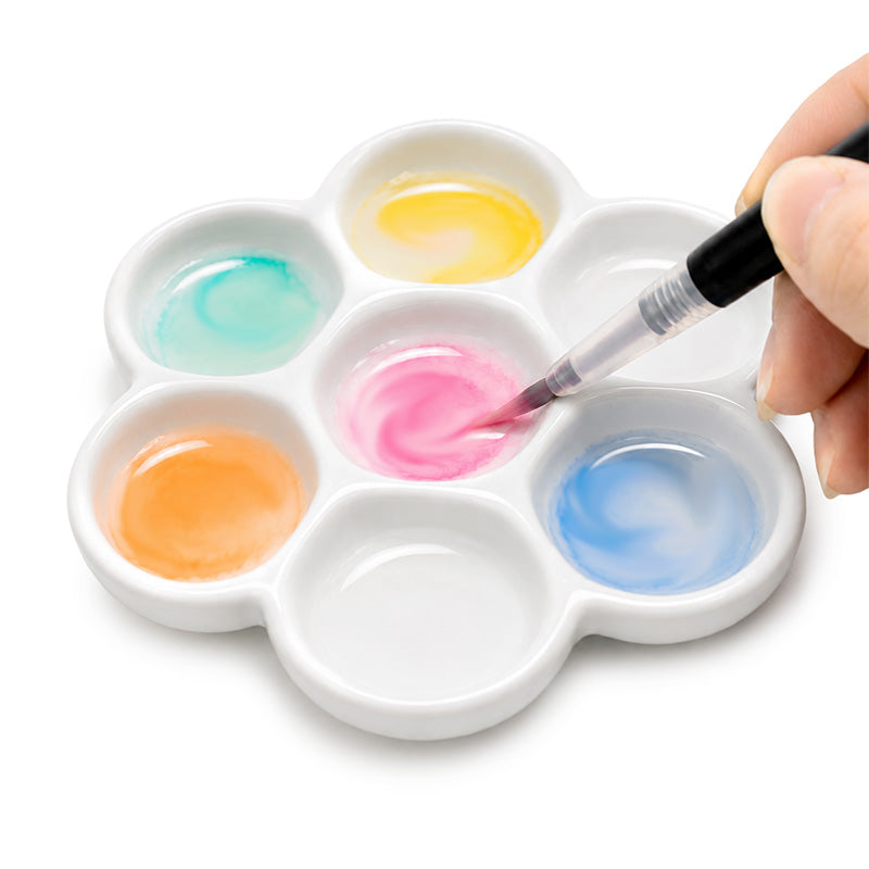 Keramisch Aquarelpalet - Margriet