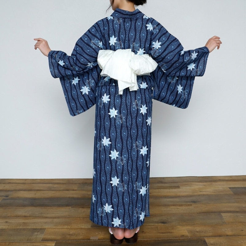Kimono Blauw - Dames