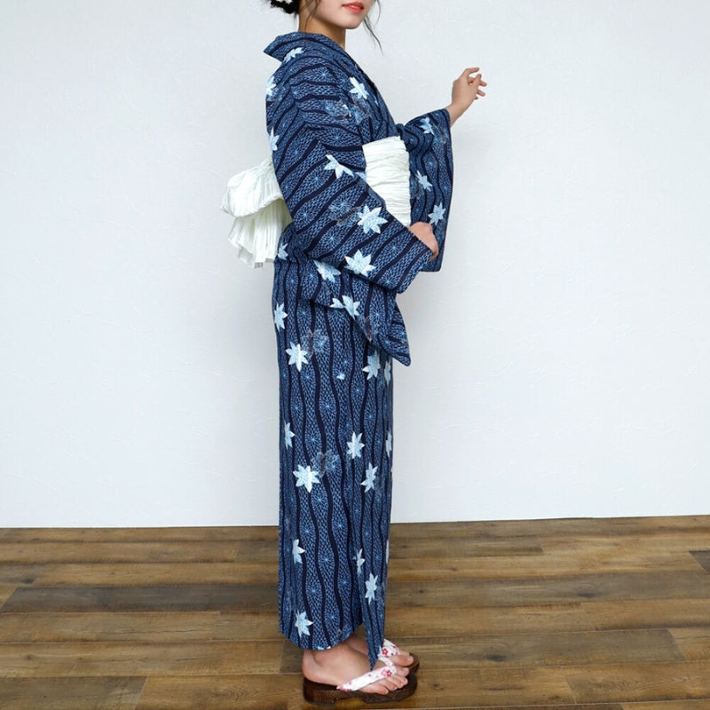 Kimono Blauw - Dames
