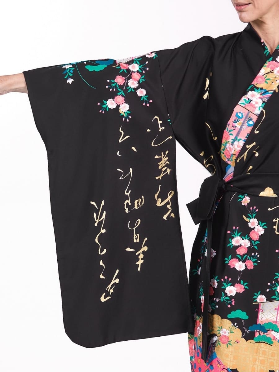 Kimono Dames – Furisode-stijl One size