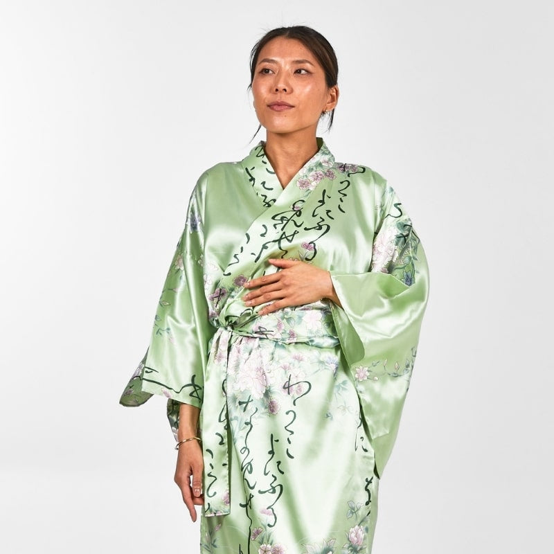 Japanse Kimono Shi to Hana voor dames - Een maat