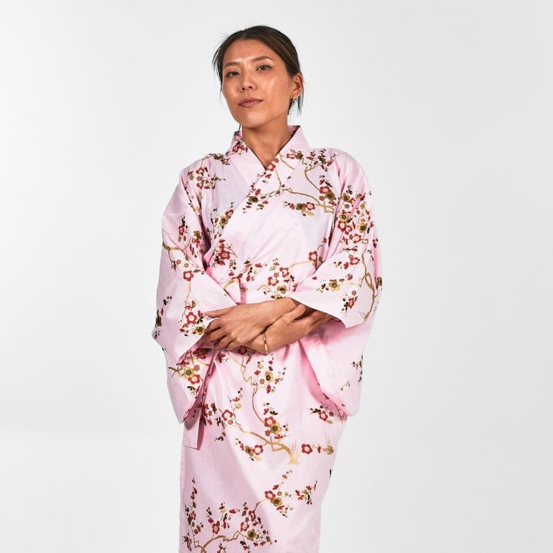 Yukata Kimono Ōgonbai voor dames