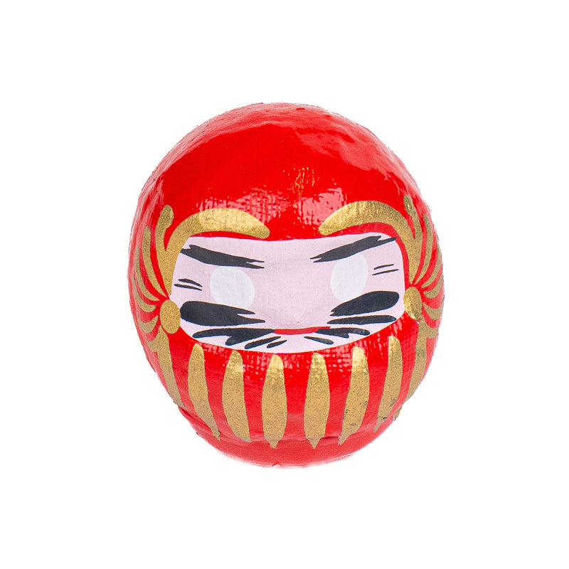 Kleine Japanse Daruma 4 cm - Meerdere Kleuren Rood