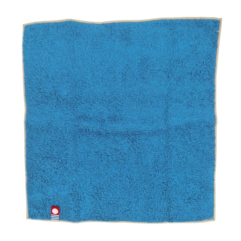 Kleine Japanse Handdoek - Tweekleurig Blauw
