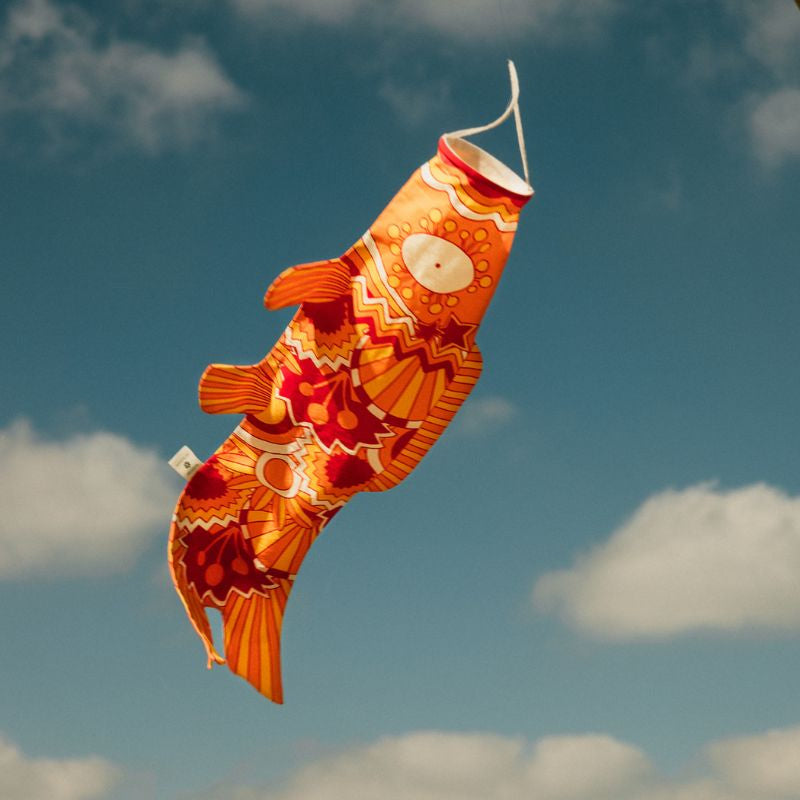 Koinobori Oranje Retro (S)