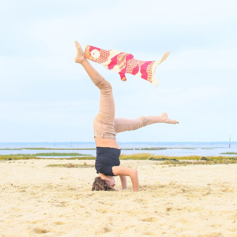 Koinobori Patchwork Rood (M)