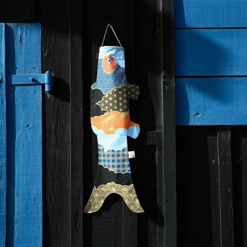 Koinobori Patchwork Stof - 70 cm