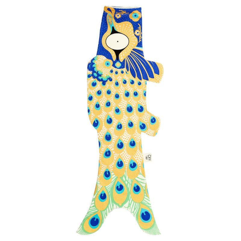 Koinobori Pauwen Motief - 70 cm