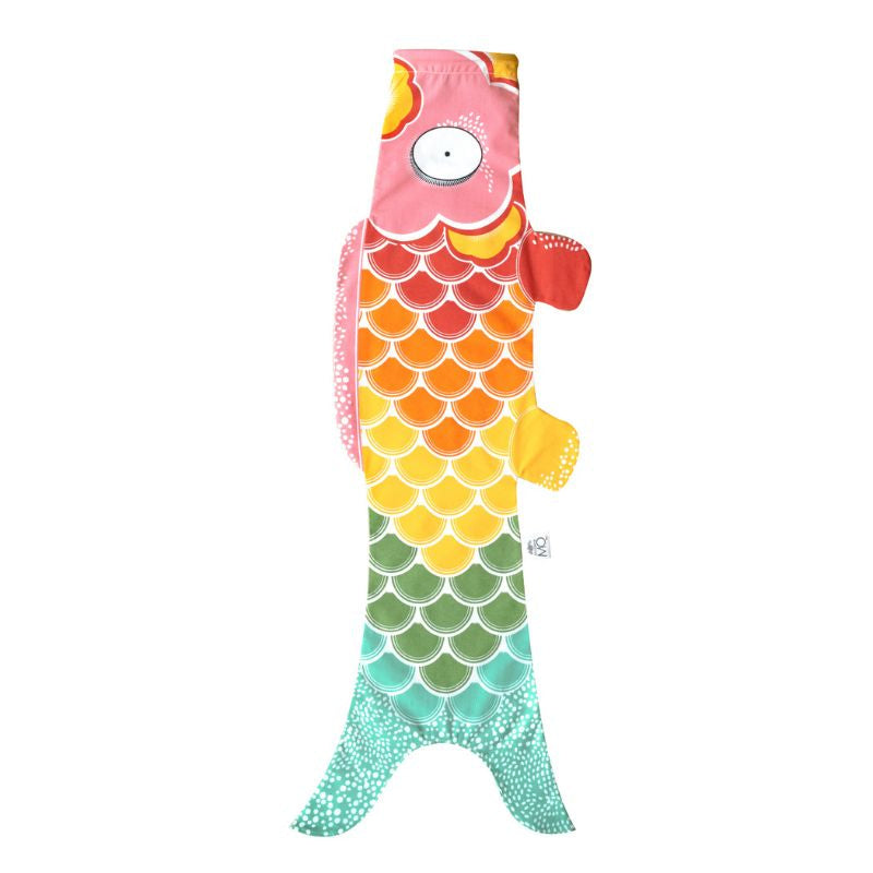 Koinobori Regenboog - 70 cm