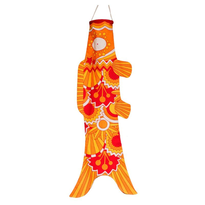 Koinobori Retro Oranje - 70 cm