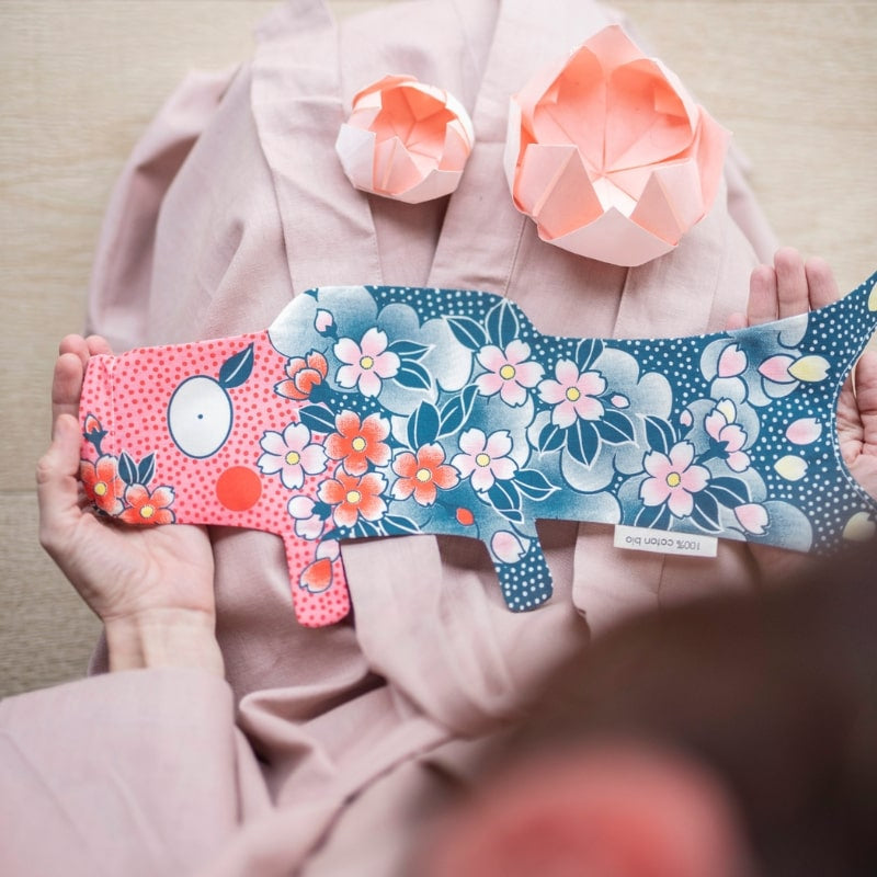 Koinobori Sakura Mini - 45 cm