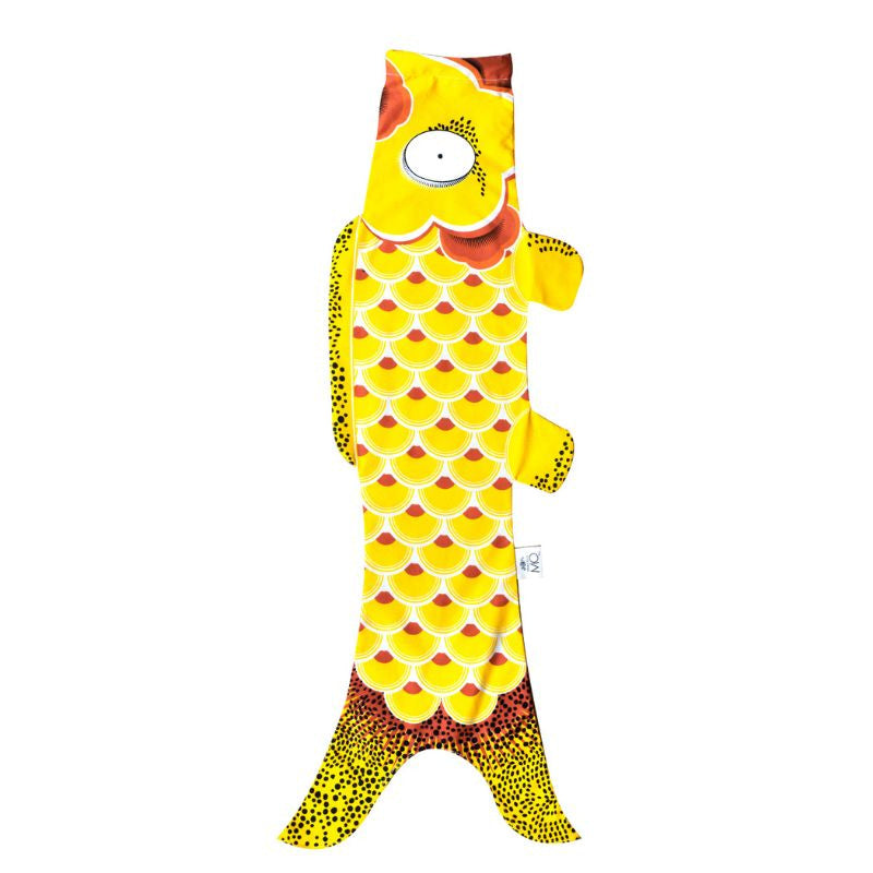 Koinobori Traditioneel Geel - 70 cm