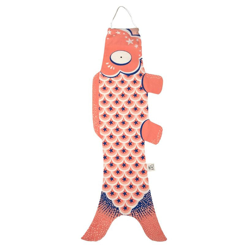 Koinobori Traditioneel Roze - 70 cm