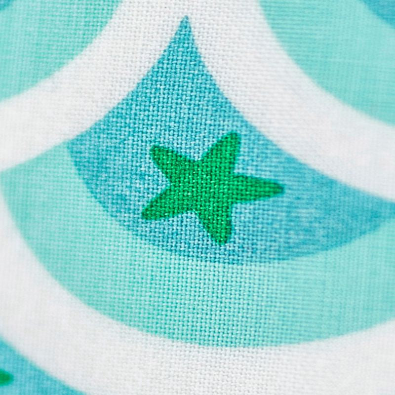 Koinobori Traditioneel Turquoise - 100 cm