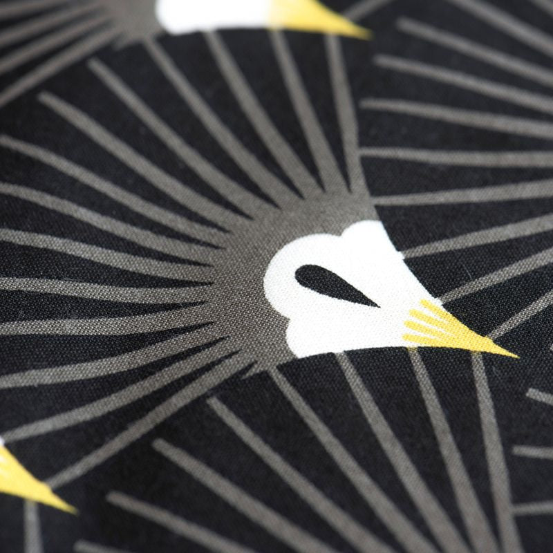 Koinobori Traditioneel Zwart (M)